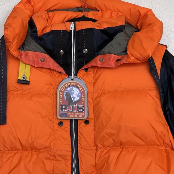 Parajumpers Womens Aretha Puffer Jacket Cost Medium two in one Coat & Vest $985 - Picture 7 of 16